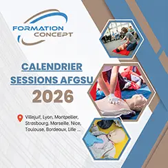 Calendrier sessions inter AFGSU2 - 2026