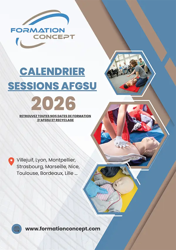 Calendrier des formations inter AFGSU 2026
